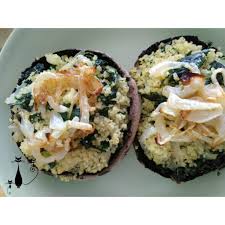 Maybe you would like to learn more about one of these? Portobello Mushrooms With Couscous Kale Jamur Panggang Steemit