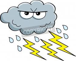 Check spelling or type a new query. Cartoon Illustration Eines Sturmwolke Mit Regen Und Blitz Fototapete Fototapeten Regnerisches Wetter Sturmwolke Regen Wolke Myloview De