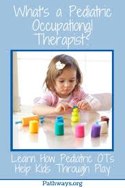 What Is A Pediatric Occupational Therapist Pathways Org Helping Kids Pediatrics Helping Children
