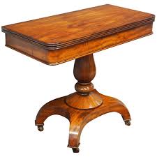 William Iv Mahogany Fold Over Table Circa 1830 Vintage Table Table Wood Dining Table