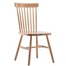 Yanydo High Back Chair Oak Modern Dining Chair Fence Design Home Stool Wood Color Furniture 44 5 46 Simple Dining Chairs Modern Dining Furniture Modern Dining