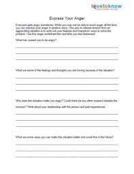 Download anger management worksheets for youth for free. Free Anger Worksheets Lovetoknow