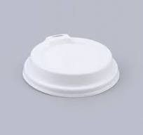 Restpresso White Plastic Coffee Cup Lid - Elevated Spout, Fits 8, 12, 16  and 20 oz - 500 count box