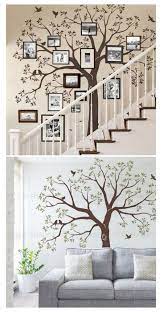 Add A Photo Frame Family Tree Decal To Your Home Family Tree Wall Art If Family Means Everything To Y Family Tree Wall Art Family Tree Decal Frames On Wall