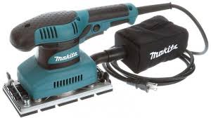 Makita 1 3 Corded Sheet Finishing Sander Power Tool With Dust Collection Makita Finishing Sander Makita It Is Finished