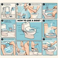 A step by step guide on how to use a bidet