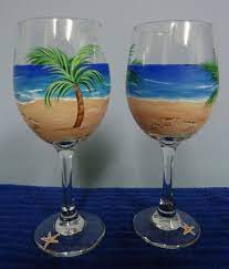 Pin By Laurie Englund Austin On Hand Painted Wine Glass Ideas Wine Glass Designs Wine Glass Crafts Diy Wine Glasses