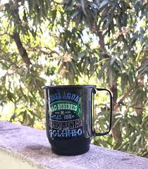 Caneca de chopp Alumínio personalizada Preta