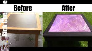 With the machine it took 20 minutes to fix so the table would be ready to paint. 157 Coffee Table Makeover Youtube