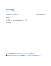 20070126: Artists Series, 1988-1997