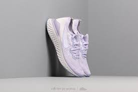 Light, cushy, responsive, quick, good looking, comfortable, and basically fun to run in. Women S Shoes Nike W Epic React Flyknit 2 Lavender Mist Lavender Mist Footshop
