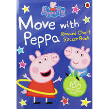 Peppa Pig Move With Peppa Sticker Activity Book By Penguin Sticker Books At The Works