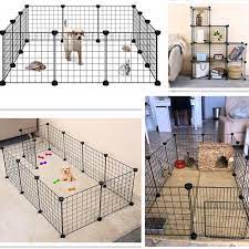 katlanabilir evcil hayvan oyun parki demir cit kopek kulubesi ev egzersiz egitimi yavru yavru uzay kopekler malzemeleri tavsan gine domuz kafesi houses kennels pens aliexpress