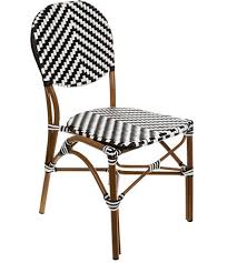 Black And White Bistro Chairs Outdoor Aspen Brands Cbcwwb French Cafe White And Black Outdoor Bistro Chair Commercial Grade Photo Dining Chairs Bistro Chairs Patio Dining Chairs