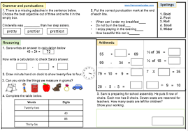 Ks1 Sats Worksheet Year 2 Tests Grade 2 Children Maths English Tests Mental Maths Worksheets Math Worksheets Free Math Worksheets