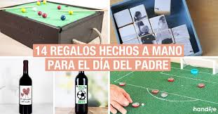 Es por eso que nos gusta presentaros regalos caseros para el día del padre que se puedan hacer junto con los niños, como estos regalos para papá hechos a mano que os traemos. Regalos Originales Hechos A Mano Para El Dia Del Padre Handfie Diy