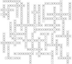 Maybe you would like to learn more about one of these? United States Crossword Puzzle Answer Key Crossword Puzzle States And Capitals Resume