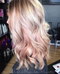 Soft Rosy Full Color With Balayage Origins Pink Blonde Hair Hair Styles Hair Inspiration