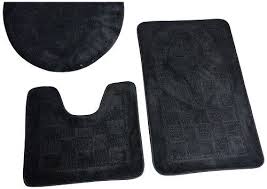 Black And White Bathroom Rug Set Pin By Tamara Watkins On Bathroom Bathroom Rug Sets Bathroom Rugs Bath Rugs