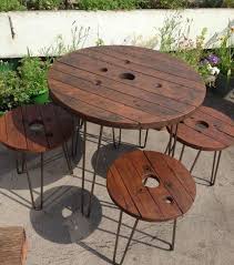 1001 idees que faire avec un touret des inspirations recup table basse touret deco recup table de salon