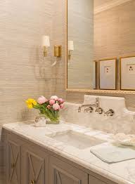 Cool Designer Alert Leslie Jenkins Luxury Bathrooms Romantic Bath Design Ideas Bathroom Bathroom Wallpaper Powder Room