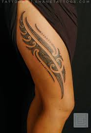60 Thigh Tattoo Ideas Tribal Tattoos For Women Tattoos Polynesian Tattoos Women