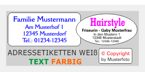 Sie können dafür eine herkömmliche personenwaage benutzen. Adressaufkleber Online Personalisieren Bestellen Etikettenprint