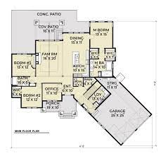 Craftsman Style House Plan 3 Beds 2 5 Baths 2823 Sq Ft Plan 1070 15 Craftsman House Plans Room Above Garage Craftsman Style House Plans