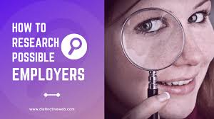 How To Research Employers
