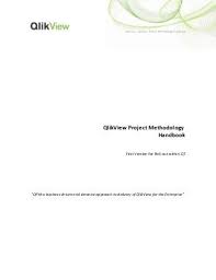 Qlik Project Methodology Handbook V 1 0 Docx Project Methodology Projects Organization Chart