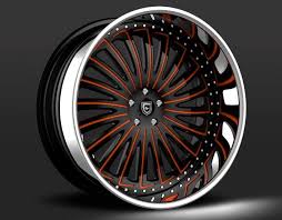 Black And Orange Rims Custom Orange And Black Finish Wheel Rims And Tires Rims For Cars