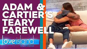 Adam S Final Message To Cartier As He Leaves The Villa Love Island Australia 2019 Youtube