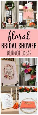 Coordinating a bridal shower brunch for yourself or someone else? Floral Themed Bridal Shower Brunch Bridal Shower Ideas