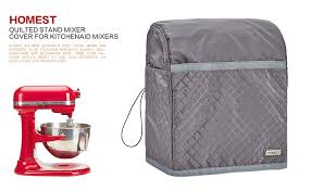 Return shipping is free except for discontinued and refurbished appliances, parts, and accessories. Amazon Com Homest Stand Mixer Quilted Dust Cover With Pockets Compatible With Kitchenaid Bowl Lift 5 8 Quart Grey Patent Design Kitchen Dining
