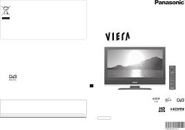Bedienungsanleitung Panasonic Viera Tx 26lxd70f 22 Seiten