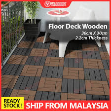 It is constructed outdoor at a given angle of elevation while connected to a building. Floor Deck Wooden Floor Diy Outdoor Flooring Deck Tile Design Latest Artificial Lantai Kayu Shopee Malaysia