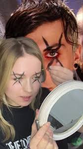 Frank Iero makuep!! What do you think? And please let me know if there’s  any other my chem looks that you’d like to see me try!( I’m just looking  for any excuse to do anything mcr related) #alt ...