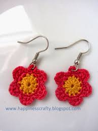 Novica, the impact marketplace, invites you to discover crochet style earrings at incredible prices handcrafted by talented artisans worldwide. Allo Ena Zeygari Skoylarikia Einai Edw Ayto Poy 8a Xreiastoyme Einai Klwstes Gia Kenthma Dyo Krikoys Ena Bel Crochet Earrings Pattern Crochet Crochet Jewelry