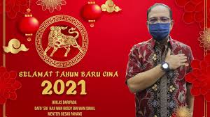 Tinggalkan semua kesedihan yang pernah kamu alami, bebaskanlah. Ucapan Menteri Besar Pahang Selamat Tahun Baru Cina 2021 Youtube