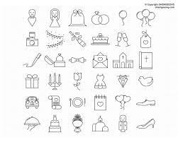 Download Wedding Icons Svg Bundle Wedding Icons Svg Engagement Etsy
