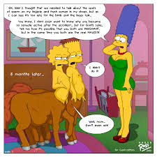 The Big ImageBoard (TBIB) - 1:1 2010 after transformation areola bart  simpson belly bent leg big belly big penis blue hair border both pregnant  breasts butt centaur cleavage clothed clothing comic crossgender