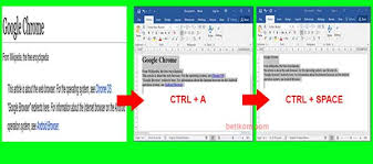 Cara Copy Tulisan Web Ke Microsoft Word Tidak Berantakan