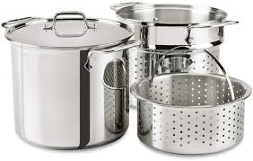 We did not find results for: Amazon Com All Clad E9078064 Stainless Steel Multicooker With Perforated Steel Insert And Steamer Basket 8 Quart Silver Kitchen Dining