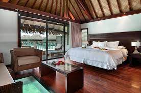 Decorating With A South Pacific Island Influence Hilton Moorea Spa Hotel Rooms Overwater Bungalows