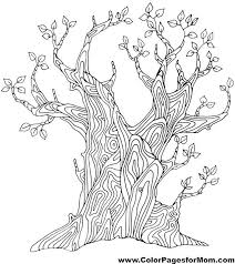 Tree Coloring Page 2