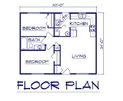 24x30 Ranch Floor2 Jpg 515 423 Pixels Small House Floor Plans 20x30 House Plans Tiny House Floor Plans