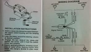 Shadow 750 engine diagram fedders air. Golf Cart Turn Signal Switch Chrome 7 Wire Pete S Golf Carts