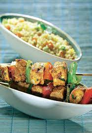 Brochettes D Espadon Et Couscous Recettes De Cuisine Cuisine Et Vin Brochette