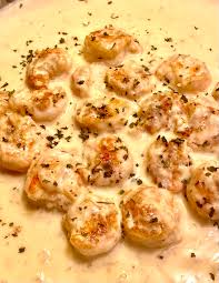 Tonight's was shrimp in a creamy garlic wine sauce with linguine pasta. Creamy Shrimp Scampi Recipe Allrecipes