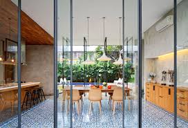 This layout is very open and promotes communication and supervision, while leaving plenty of open floor space for easy cleaning. Open Concept Kitchen And Living Room 55 Designs Ideas Interiorzine